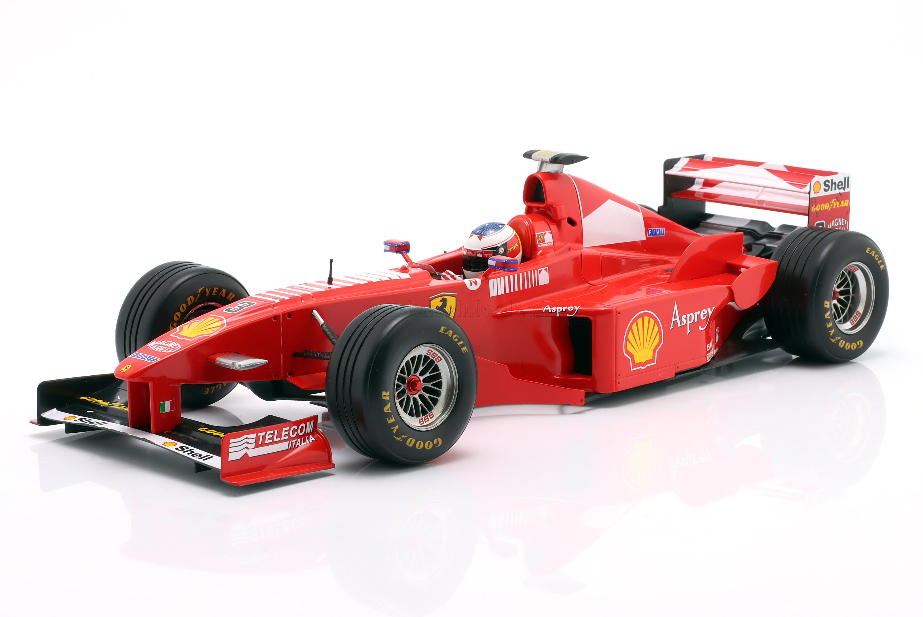 Maranello - Werk83 1/12 ミニカー ダイキャストモデル 1998年フランスGP 優勝モデル フェラーリ FERRARI - F1 F300 No.3 WINNER FRENCH GP 1998 MICHAEL SCHUMACHER
