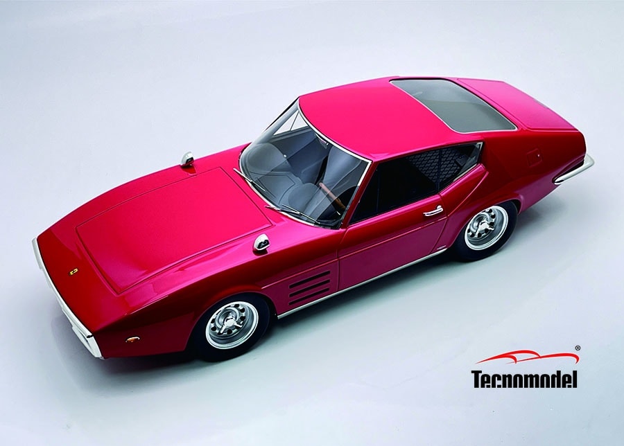 Other - Tecnomodel テクノモデル 1/18 ミニカー レジン プロポーションモデル 1968年モデル フェラーリ FERRARI - 250 GT DROGO 1968 - ROSSO レッド