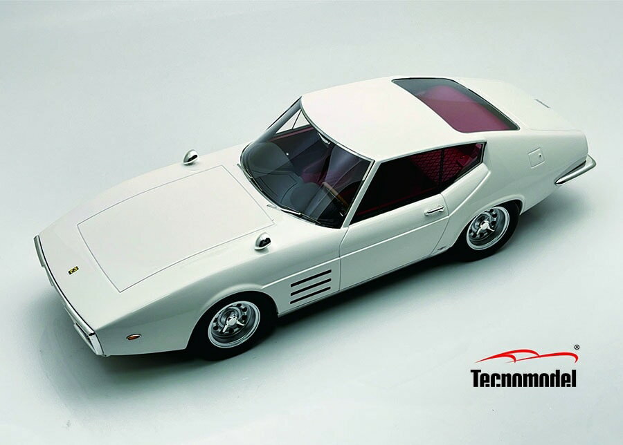 Other - Tecnomodel テクノモデル 1/18 ミニカー レジン プロポーションモデル 1968年モデル フェラーリ FERRARI - 250 GT DROGO 1968 - BIANCO AVUS ホワイト