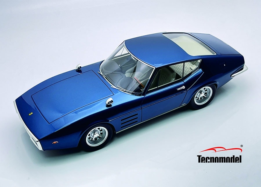 Other - Tecnomodel テクノモデル 1/18 ミニカー レジン プロポーションモデル 1968年モデル フェラーリ FERRARI - 250 GT DROGO 1968 - ABU DHABI BLUE ブルー