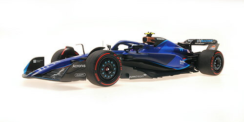 Minichamps ミニチャンプス 1/18 ミニカー レジン プロポーションモデル 2023年 ウィリアムズ レーシング WILLIAMS RACING FW45 LOGAN ..