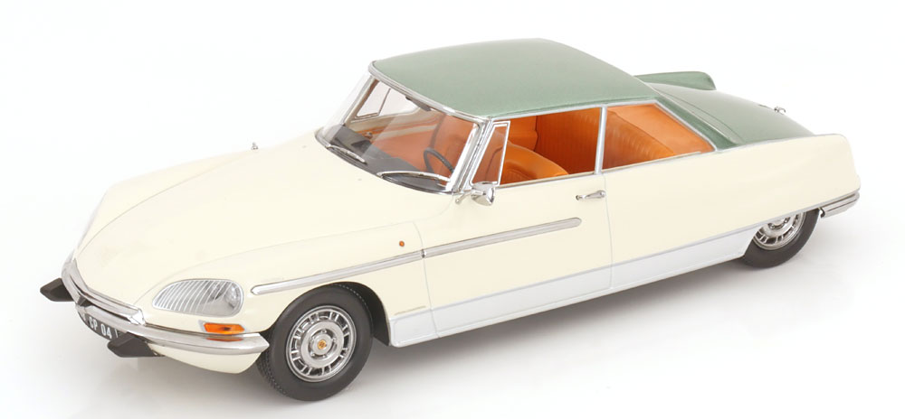 Norev ノレヴ 1/18 ミニカー ダイキャストモデル 1968年モデル シトロエン CITROEN - DS21 LE LEMAN 1968 - IVORY GREEN MET アイボリー