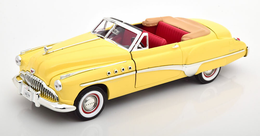 Greenlight グリーンライト 1/18 ミニカー ダイキャストモデル 1949年モデル ビュイック BUICK - ROADMASTER CABRIOLET OPEN 1949 - CHARLIE BABBITT'S RAIN MAN 1988年公開映画「レインマン」