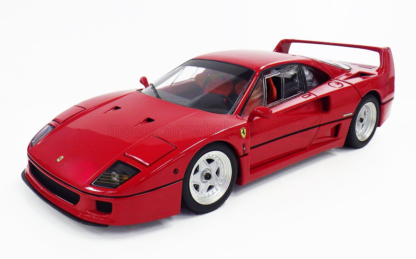 日本未発売モデル Kyosho 京商 1/18 ミニカー ダイキャストモデル 1987年モデル フェラーリ Ferrari F40 w/Lexan Windows (Race Windows) レッド