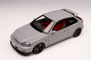 MotorHelix モーターヘリックス 1/18 ミニカー ダイキャストモデル 2000年モデル ホンダ シビック HONDA - CIVIC TYPE-R (EK9) 2000 WITH YOKOHAMA TIRES AND ENGINE - NARDO GREY グレー 1/18 scale ディスプレイエンジン付属