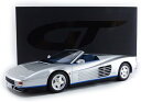 GT Spirit 1/12 ミニカー レジン プロポーションモデル 1998年モデル フェラーリ Ferrari Testarossa Spyder 1998 グレーメタリック