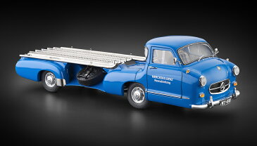 CMC 1:18 1955年モデル メルセデスベンツ カートランスポーター　Blue Wonder Mercedes-Benz Racing Car Transporter 1/18 by CMC
