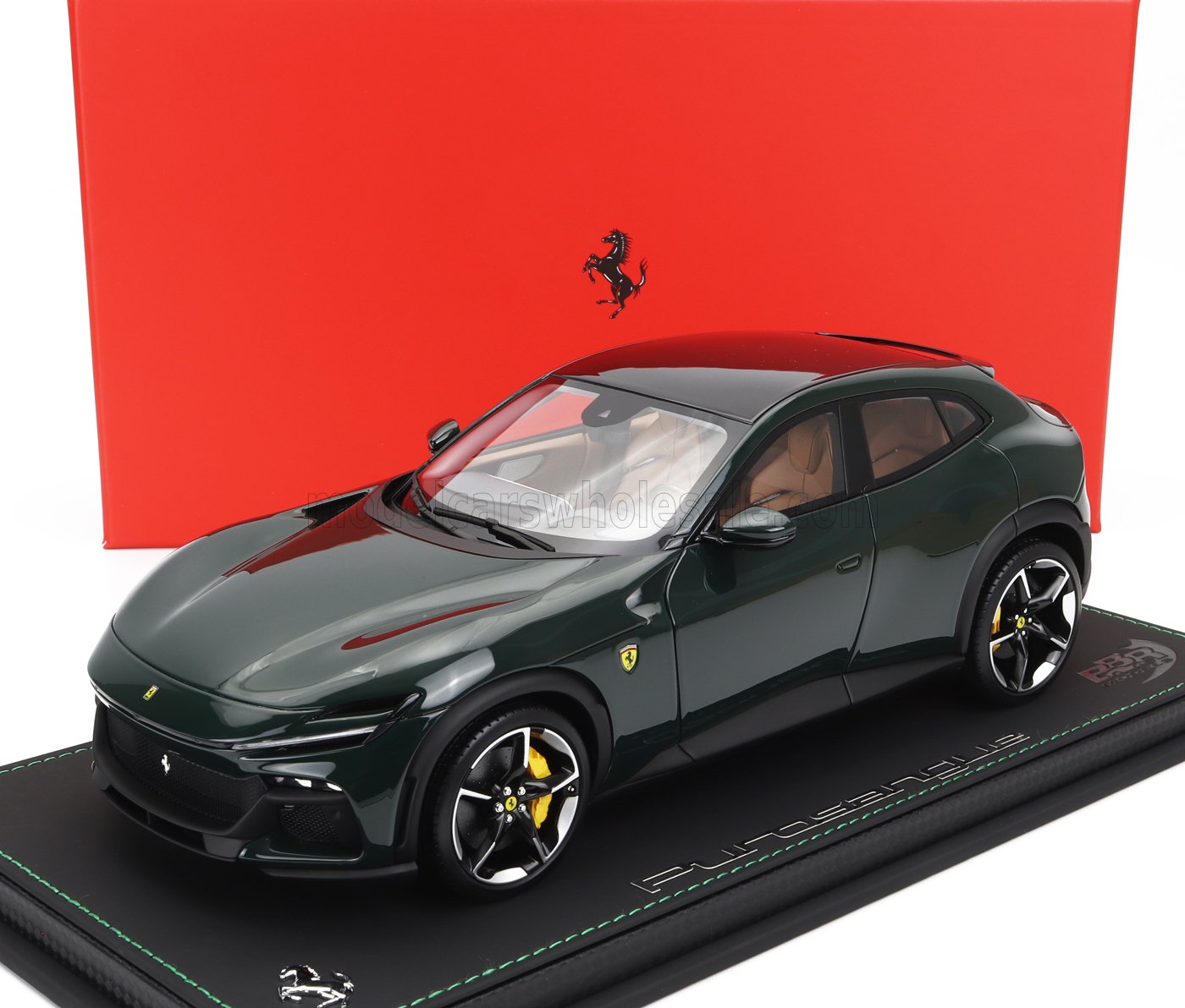 BBR 1/18 ミニカー レジン プロポーションモデル 2022年モデル フェラーリ プロサングエ Ferrari Purosangue British Green グリーン