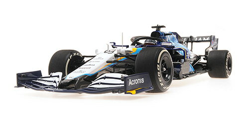 Minichamps ミニチャンプス 1/18 ミニカー レジン プロポーションモデル 2021年サウジアラビアGP ウィリアムズ レーシング WILLIAMS RACING FW43B featuring Frank Williams Tribute ジョージ・ラッセル