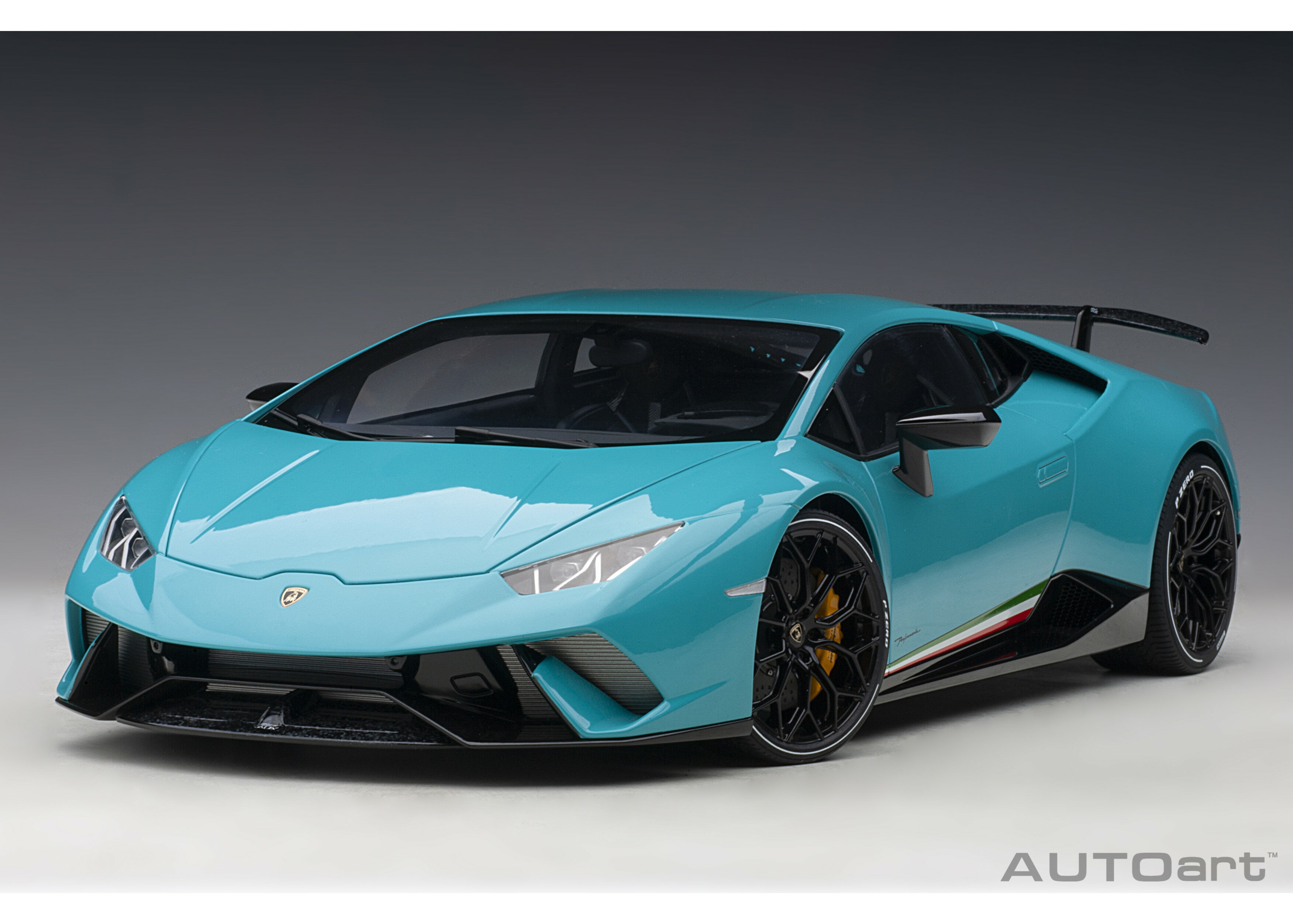 Rakuten - AUTOart オートアート 1/12 ミニカー コンポジットダイキャストモデル 2018年モデル ランボルギーニ Lamborghini Huracan Performante ライトブルー