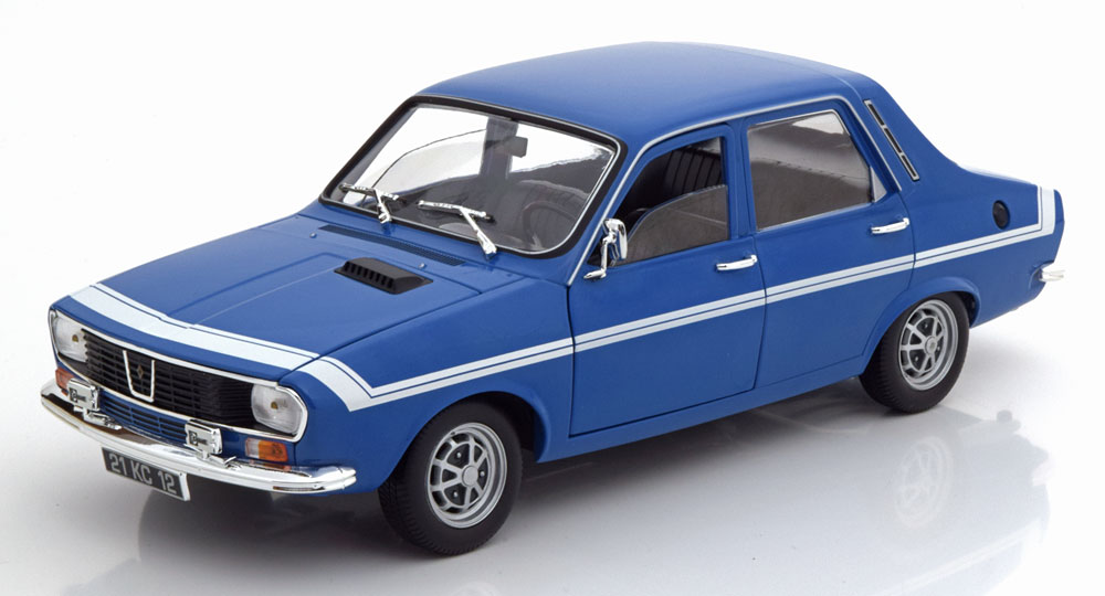 Norev ノレヴ 1/18 ミニカー ダイキャストモデル 1971年モデル ルノー Renault 12 Gordini ブルー