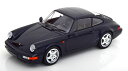 日本未発売モデル Norev ノレヴ 1/18 ミニカー ダイキャストモデル 1990年モデル ポルシェ Porsche 911 (964) Carrera 4 ダークブルー