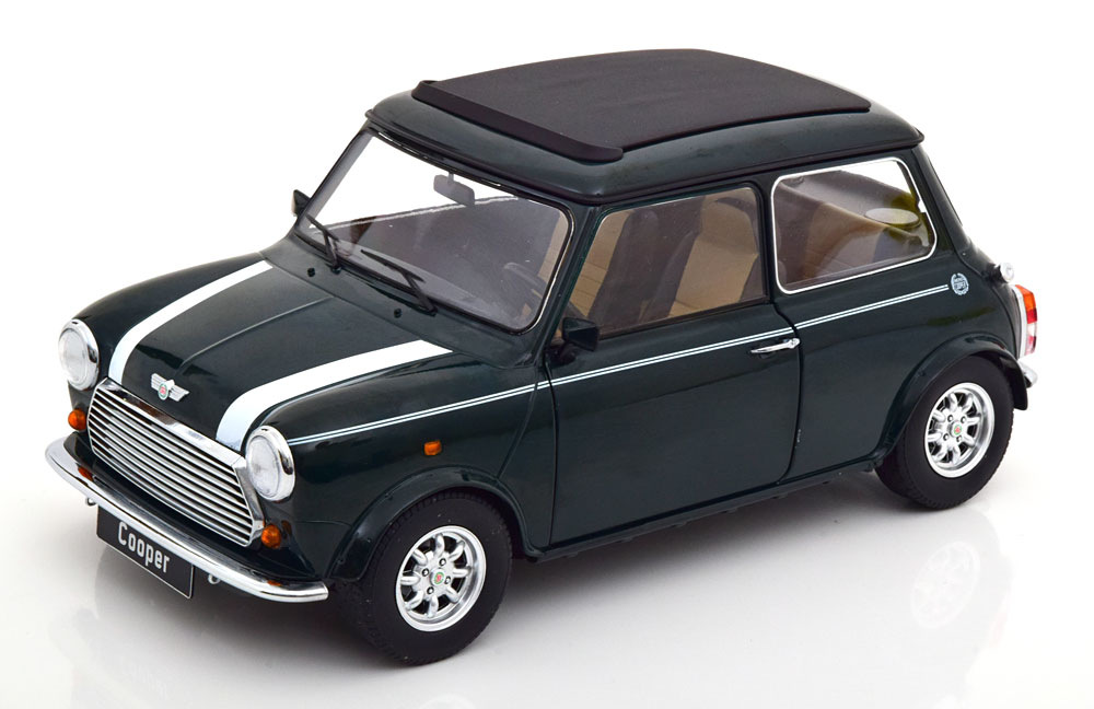 Rakuten - KK Scale 1/12 ミニカー ダイキャストモデル 1992年モデル MINI - COOPER SUNROOF 1992 ダークグリーン