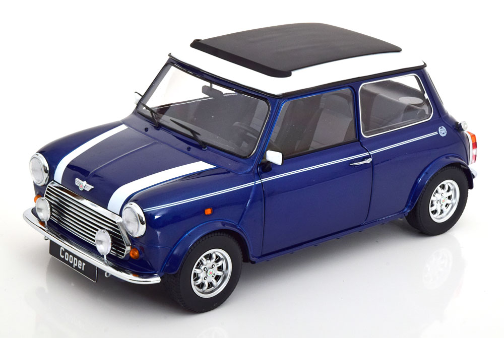 Rakuten - KK Scale 1/12 ミニカー ダイキャストモデル 1992年モデル MINI - COOPER SUNROOF 1992 ブルー