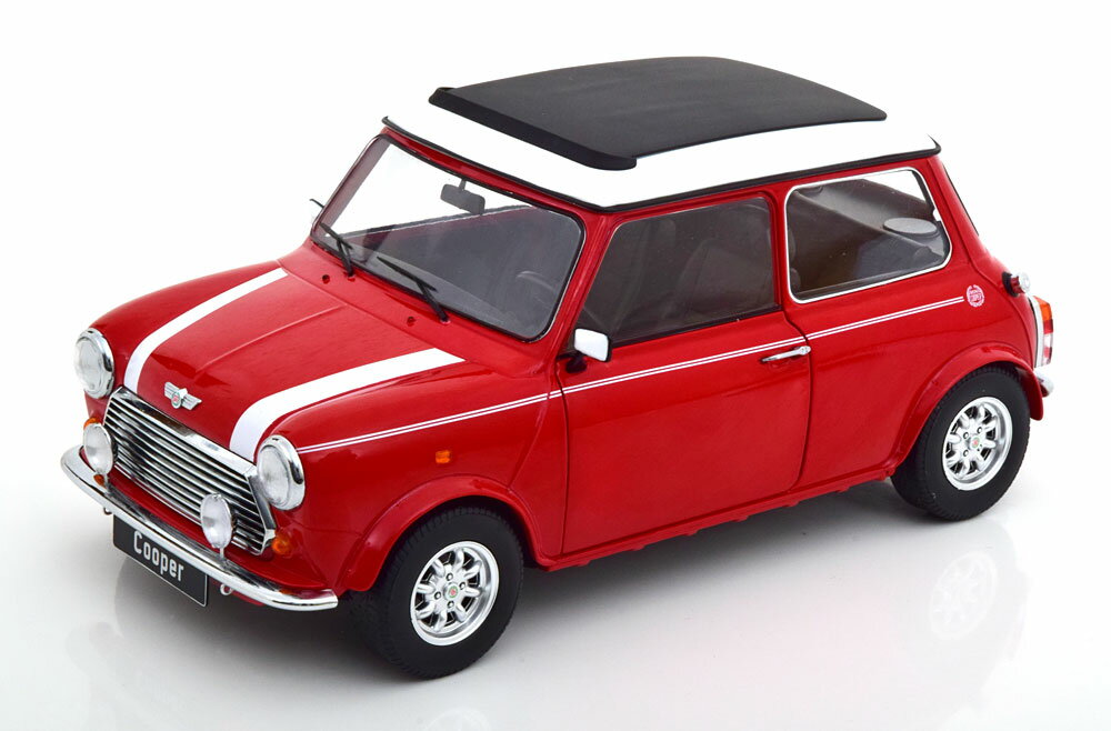 Rakuten - KK Scale 1/12 ミニカー ダイキャストモデル 1992年モデル MINI - COOPER SUNROOF 1992 レッド