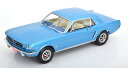 Norev ノレヴ 1/18 ミニカー ダイキャストモデル 1965年モデル フォード FORD USA MUSTANG COUPE HARD-TOP 1965 ターコイズブルー