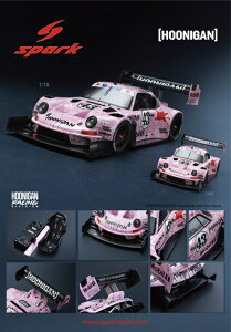 Spark 1/18 ミニカー レジン プロポーションモデル 2022年パイクスピーク・ヒルクライム ケン・ブロック ポルシェ PORSCHE 911 (912 BASE) HOONIPIGASUS 1400hp No.43 RALLY PIKES PEAK HILL CLIMB 2022 KEN BLOCK