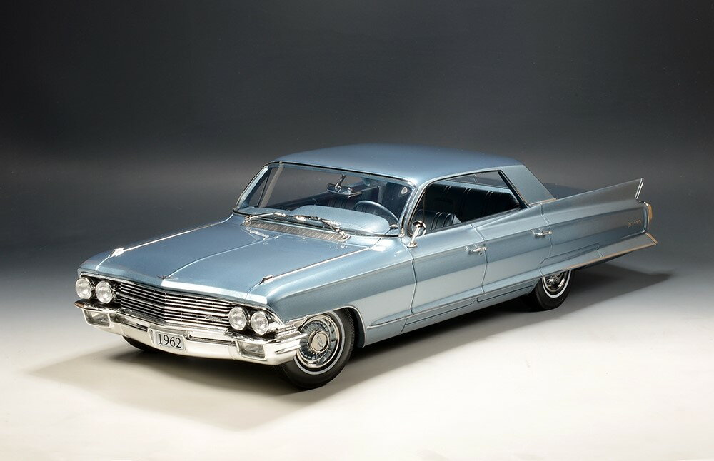 Stamp Models 1/18 ミニカー レジン プロポーションモデル 1962年モデル キャディラック CADILLAC SEDAN DE VILLE 1962 - NEWPORT BLUE MET ブルーメタリック