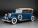 Sun Star サンスター 1/17 ミニカー ダイキャストモデル 1932年モデル リンカーン FORD USA LINCOLN KB CABRIOLET CLOSED 1932 - DIDO BLUE ブルー