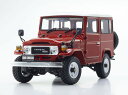 Kyosho 京商 1/18 ミニカー ダイキャストモデル 1985年モデル トヨタ ランドクルーザー 40 バン BJ42V Toyota Land Cruiser 40 Van BJ42V 1985 レッド