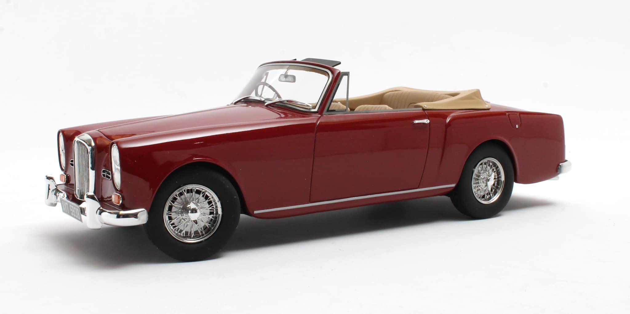 Rakuten - Cult Models カルトモデル 1/18 ミニカー レジン プロポーションモデル 1963年モデル アルヴィス ALVIS TE21 DHC CABRIOLET OPEN 1963 レッド