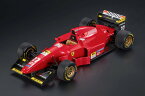 GP Replicas 1/18 ミニカー レジン プロポーションモデル 1994年英国GP 第2位 フェラーリ FERRARI - F1 412 T1B No.27 2nd BRITISH GP 1994 JEAN ALESI ジャン・アレジ アクリルケース付き