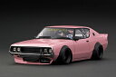 Ignition Model イグニッションモデル 1/18 ミニカー レジン プロポーションモデル LB-Works Kenmeri 2DR ピンク