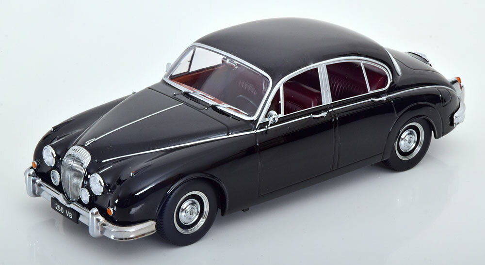 Rakuten - KK Scale 1/18 ミニカー ダイキャストモデル 1962年モデル ディムラー DAIMLER - 250 V6 LHD 1962 ブラック