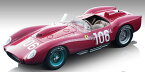 Tecnomodel テクノモデル 1/18 ミニカー レジン プロポーションモデル 1958年タルガ・フローリオ 優勝モデル フェラーリ FERRARI 250 TR TESTAROSSA 3.0L V12 No.106 WINNER TARGA FLORIO 1958 L.MUSSO - O.GENDEBIEN