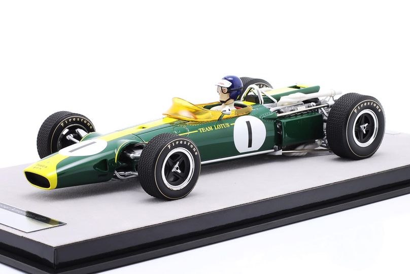 ̤ȯǥ Tecnomodel ƥΥǥ 1/18 ߥ˥ 쥸 ץݡǥ 1966ǯꥫGP ͥǥ  LOTUS - F1 43 TEAM LOTUS No.1 WINNER USA GP (with pilot figure ɥ饤Сե㡼դ...