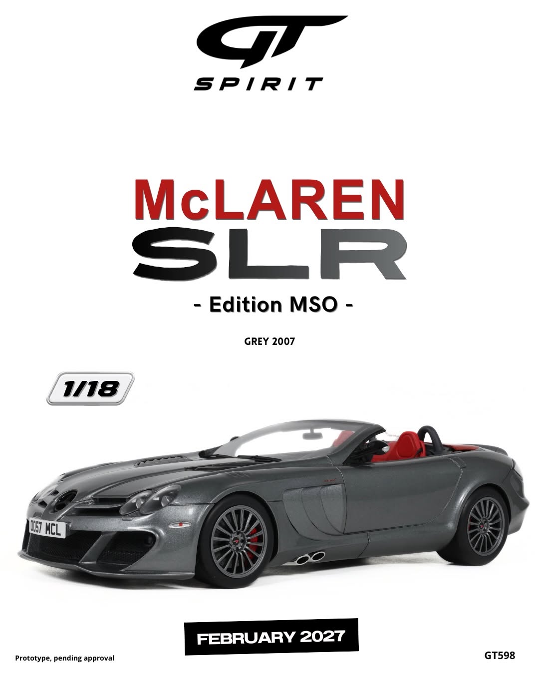 楽天市場】1／18 ベンツ SLR マクラーレンの通販
