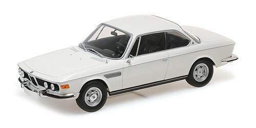 Minichamps ミニチャンプス 1/18 ミニカー ダイキャストモデル 1968年モデル BMW 2800 CS ホワイト