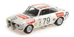 Minichamps ߥ˥ץ 1/18 ߥ˥ 㥹ȥǥ 1971ǯSPA 24 եᥪ ALFA ROMEO - 1300 GTA JUNIOR LEVI'S SHELL No.79 24h SPA 1971 P.RUBENS - C.A.VAN RYN