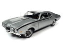 Autoworld 1/18 ミニカー ダイキャストモデル 1968年モデル オールズモビル Oldsmobile Hurst Olds 2-Doors Post (MCACN), peruvian silver シルバー