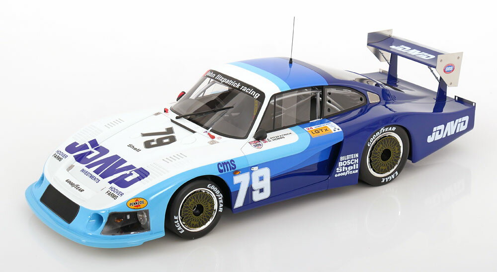 Rakuten - CMR 1/12 ミニカー レジン プロポーションモデル 1982年ルマン24時間 ポルシェ PORSCHE - 935/81 2.7L F6 TURBO MOBY DICK TEAM JOHN FITZPATRICK No.79 24h LE MANS 1982 JOHN FITZPATRICK - DAVID HOBBS