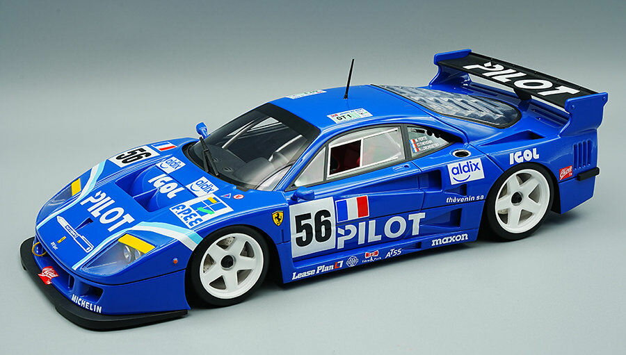 FERRARI - Tecnomodel テクノモデル 1/12ミニカー レジン プロポーションモデル 1996年ルマン24時間 フェラーリ FERRARI - F40 LM 3.5L TURBO V8 TEAM PILOT PEN RACING No.56 24h LE MANS 1996 MICHEL FERTE - OLIVIER THEVENIN - NICOLAS LEBOISSETIER