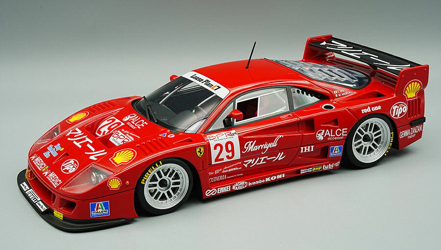 Other - Tecnomodel テクノモデル 1/12ミニカー レジン プロポーションモデル 1996年BPR鈴鹿 フェラーリ FERRARI - F40 LM 3.5L TURBO V8 No.29 BPR SUZUKA 1996 MAX ANGELELLI - TETSUYA OTA
