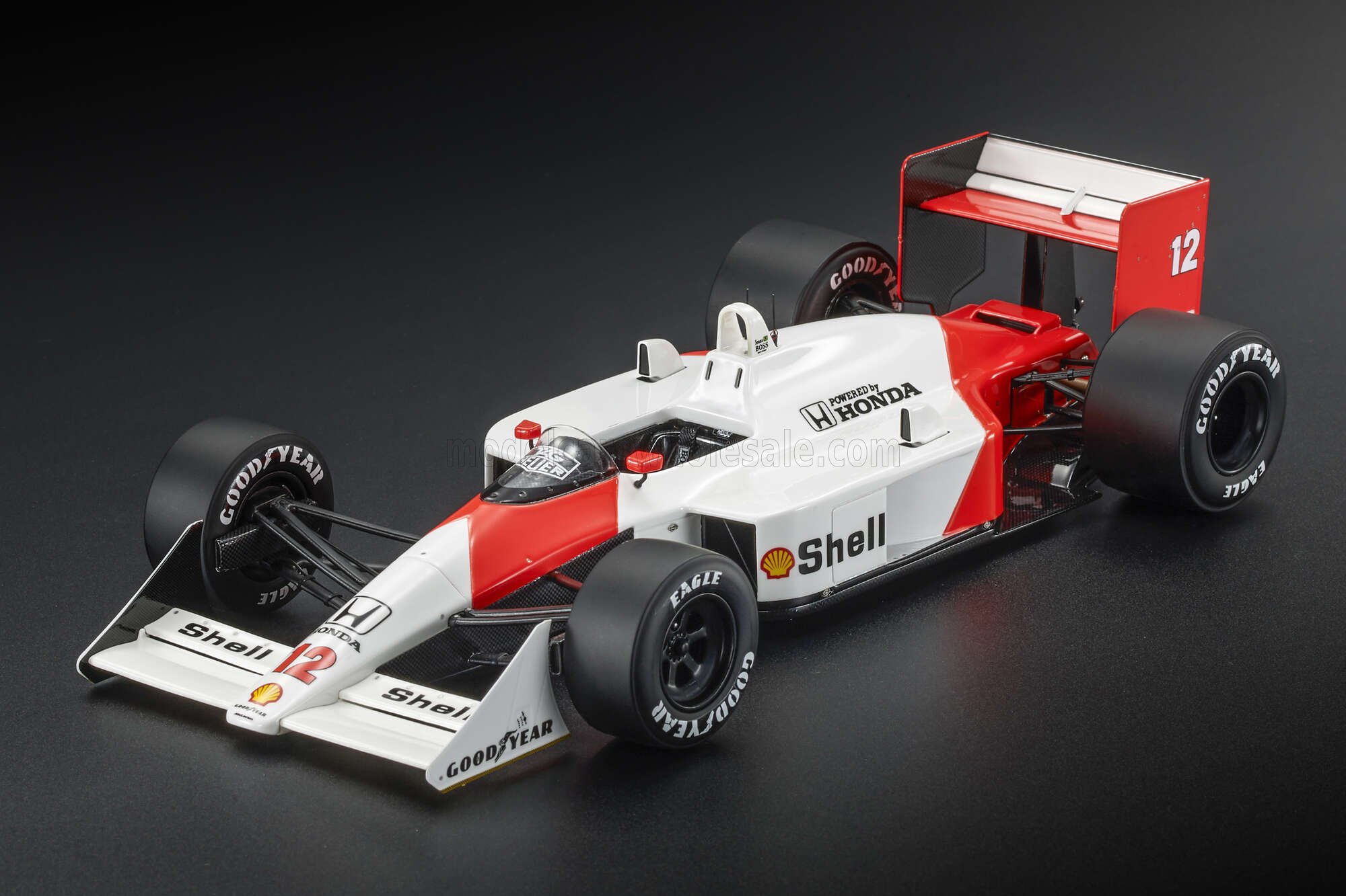 Rakuten - GP Replicas 1/12 ミニカー レジン プロポーションモデル 1988年カナダGP 優勝モデル マクラーレン McLAREN - F1 MP4/4 HONDA No.12 WORLD CHAMPION WINNER CANADA GP 1988 AYRTON SENNA アイルトン・セナ