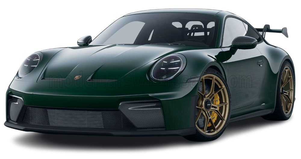 Norev ノレヴ 1/12 ミニカー ダイキャストモデル 2025年モデル ポルシェ PORSCHE - 911 992 GT3 COUPE 2025 - British Racing Green グリーン（楽天・ディー・ティー・ダブリュー）