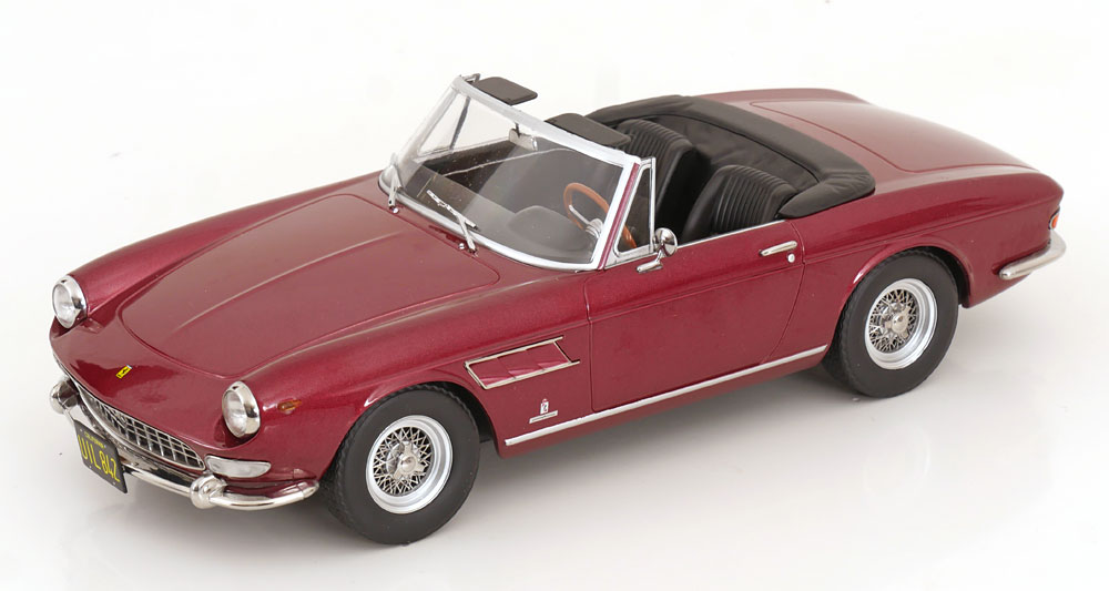 Rakuten - KK Scale 1/18 ミニカー ダイキャストモデル 1964年モデル フェラーリ FERRARI - 275 GTS PININFARINA SPIDER PERSONAL CAR STEVE McQUEEN 1964 スティーブ・マックイーン私有車