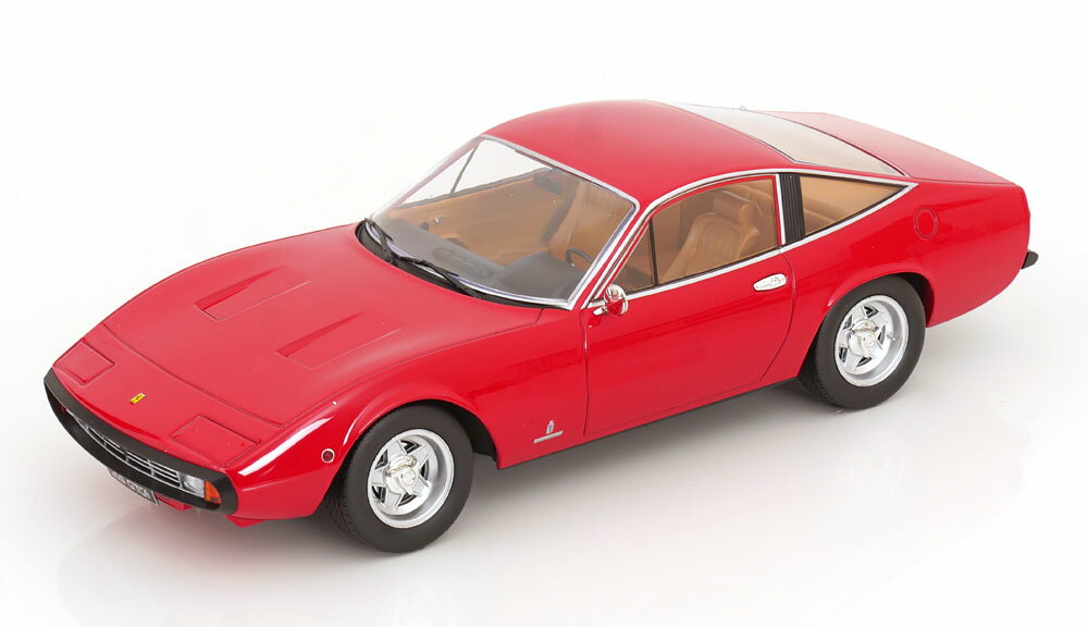 Rakuten - KK Scale 1/18 ミニカー ダイキャストモデル 1971年モデル フェラーリ FERRARI - 365 GTC4 COUPE 1971 レッド