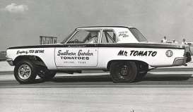 DODGE - ACME 1/18 ミニカー ダイキャストモデル 1965年モデル ダッジ Dodge Coronet AWB *Mr. Tomato* 1965