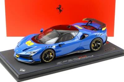 Other - BBR 1/18 ミニカー レジン プロポーションモデル 2024年モデル フェラーリ FERRARI - SF90 XX STRADALE 2024 AZZURRO DINO ライトブルーメタリック