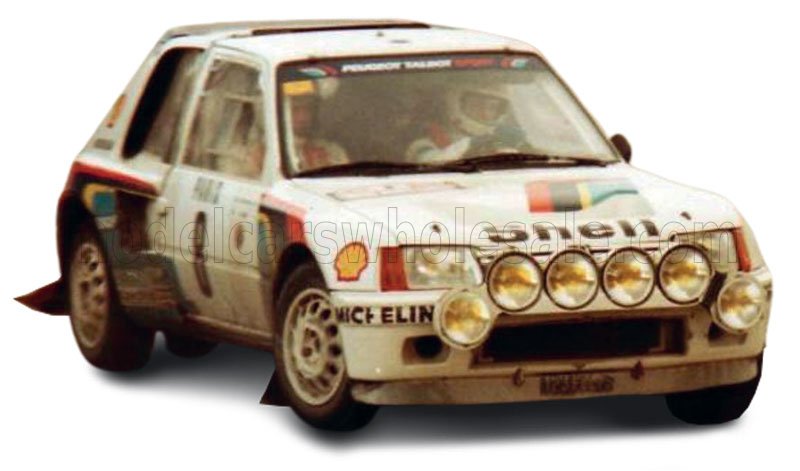 PEUGEOT - Norev ノレヴ 1/18 ミニカー ダイキャストモデル 1985年ラリー・モンテカルロ プジョー PEUGEOT - 205 T16 No.8 RALLY MONTECARLO 1985 BRUNO SABY - JEAN FRANCOIS FAUCHILLE