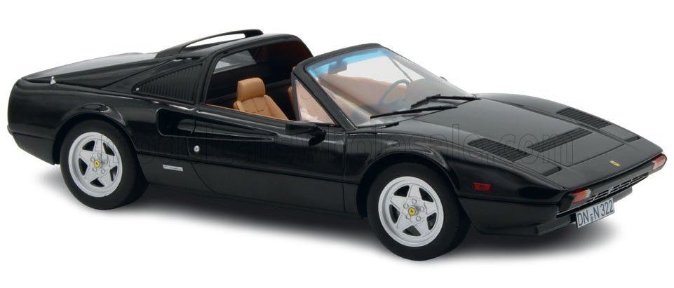 Rakuten - Norev ノレヴ 1/18 ミニカー ダイキャストモデル 1982年モデル フェラーリ Ferrari 308 GTS 1982 ブラック