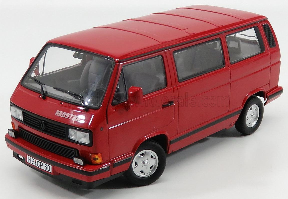 Rakuten - Norev ノレヴ 1/18 ミニカー ダイキャストモデル 1992年モデル フォルクスワーゲン T3 レッド1992 Volkswagen T3 Star 1:18 Norev