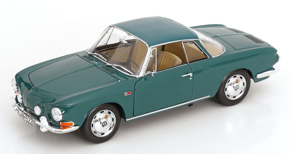 Rakuten - Norev ノレヴ 1/18 ミニカー ダイキャストモデル 1963年モデル フォルクスワーゲン VOLKSWAGEN - KARMANN 1500 COUPE 1963 Smaragd グリーン