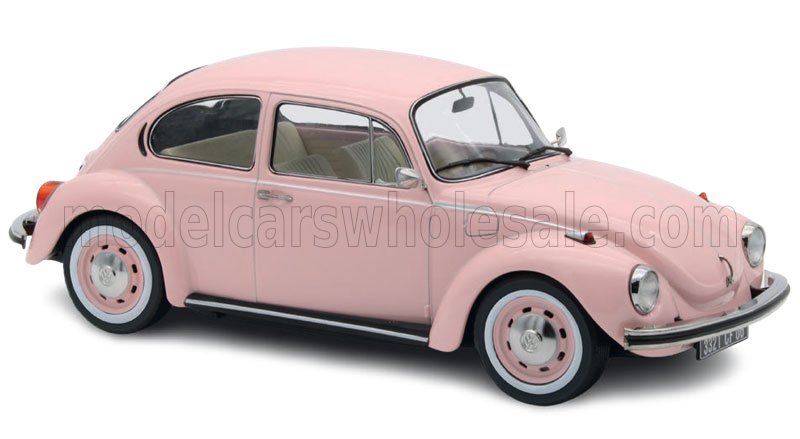 Volkswagen - Norev ノレヴ 1/18 ミニカー ダイキャストモデル 1973年モデル フォルクスワーゲン VOLKSWAGEN - BEETLE MAGGIOLINO 1303 1973 ピンク
