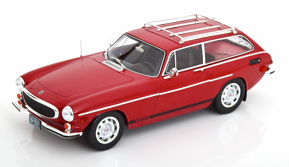 Norev ノレブ 1/18 ミニカー ダイキャストモデル 1972年モデル ボルボ VOLVO - 1800 ES USA VERSION 1972 - レッド