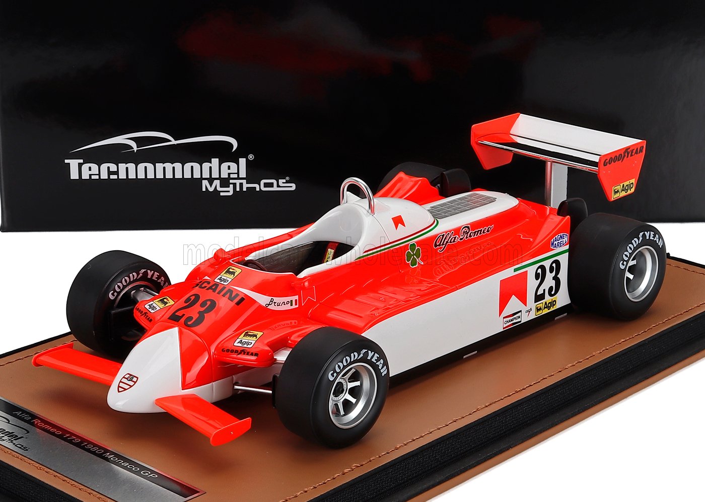 Rakuten - Tecnomodel テクノモデル 1/18 ミニカー レジン プロポーションモデル 1980年モナコGP アルファロメオ ALFA ROMEO - F1 179 No.23 MONACO GP 1980 BRUNO GIACOMELLI ブルーノ・ジャコメリ